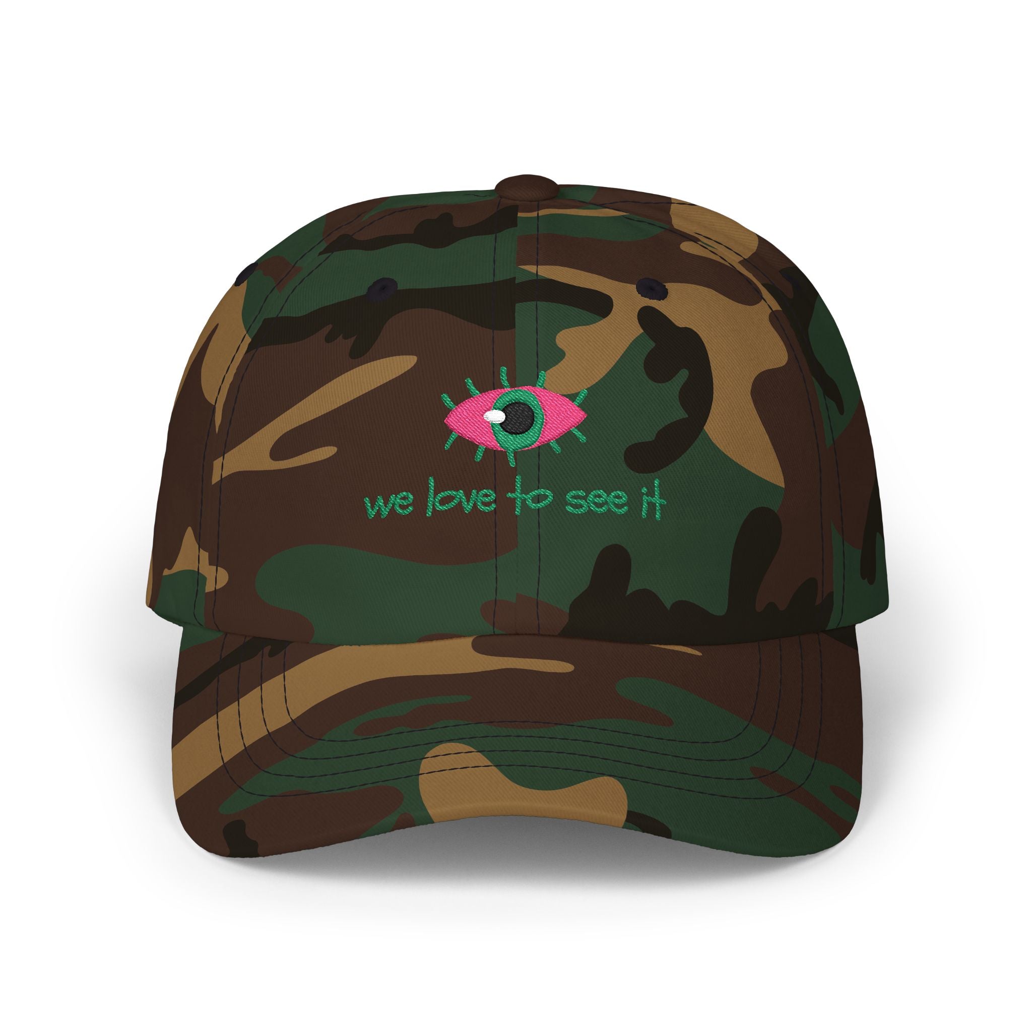 “we love to see it” - Embroidered Dad Cap