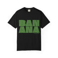 BANANA  - Bold Block T-Shirt — Retro Green Graphic Tee